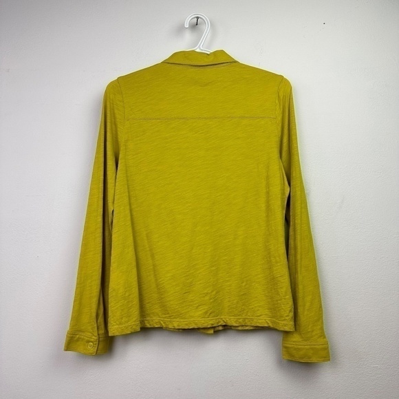 BODEN Neon Yellow Button Down Long Sleeve Collar Shirt 6P - Picture 2 of 8